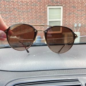 Raybans double bridge blaze